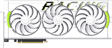 Manli White Gallardo GeForce RTX 5090 OC - Front