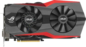 Asus ROG Matrix R9 290X Platinum - Front