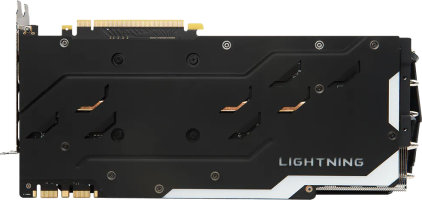 MSI GeForce GTX 1080 Ti LIGHTNING - Rear