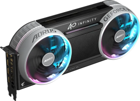 Gigabyte AORUS GeForce RTX 5070 Ti INFINITY - Side