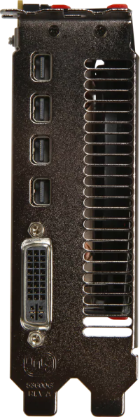 MSI Radeon HD 7990 - Outputs