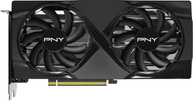 PNY GeForce RTX 5060 Ti Overclocked Dual Fan - Front