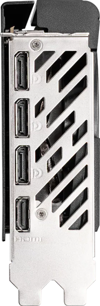 MSI GeForce RTX 5070 GAMING DUKE 3X - Outputs