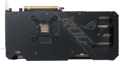 Asus ROG Strix Radeon RX 7600 OC Edition - Rear