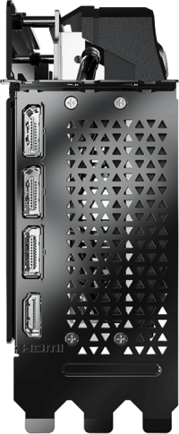 PNY GeForce RTX 5070 Ti Overclocked Triple Fan Plus - Outputs
