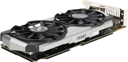 MSI GeForce GTX 960 Titanium OC - Side