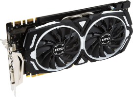 MSI GeForce GTX 1070 Ti ARMOR - Side
