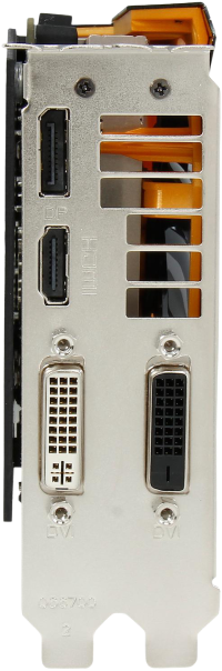 Sapphire TOXIC R9 270X OC - Outputs
