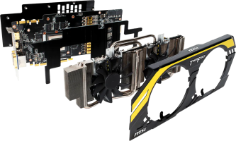 MSI GeForce GTX 770 LIGHTNING - Side