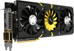 MSI Radeon R9 290X LIGHTNING - Side