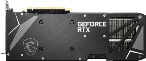 MSI GeForce RTX 3070 Ti VENTUS 3X 8G OC - Rear