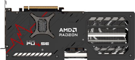 Sapphire PULSE AMD Radeon RX 9070 XT - Rear