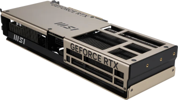 MSI GeForce RTX 5070 Ti INSPIRE 3X OC PLUS - Side