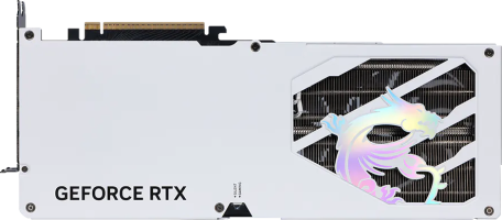 MSI GeForce RTX 5080 GAMING TRIO WHITE - Rear