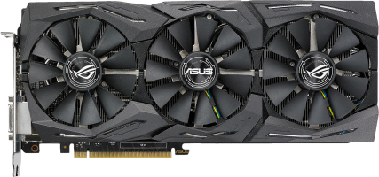 Asus ROG Strix GTX 1080 Ti - Front