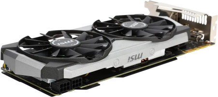 MSI GeForce GTX 970 Titanium OC - Side