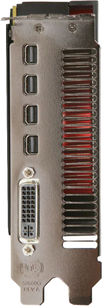 MSI Radeon HD 6990 - Outputs