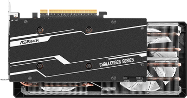 ASRock Intel Arc A580 Challenger OC - Rear