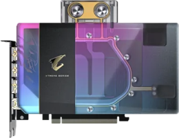 Gigabyte GeForce RTX 5080 XTREME WATERFORCE WB - Front