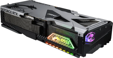 MSI GeForce RTX 5090 VANGUARD SOC LAUNCH EDITION - Side