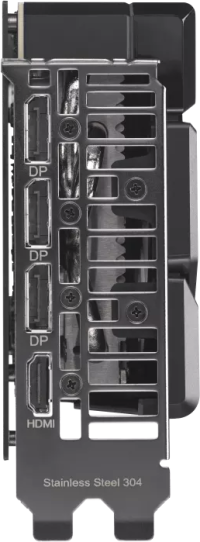 Asus Dual GeForce RTX 5070 EVO - Outputs
