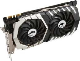 MSI GeForce GTX 1070 Ti Titanium - Side