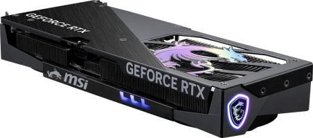MSI GeForce RTX 5060 Ti GAMING TRIO - Side