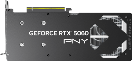 PNY GeForce RTX 5060 ARGB EPIC-X RGB Overclocked Triple Fan - Rear
