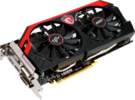 MSI GeForce GTX 780 GAMING OC - Rear