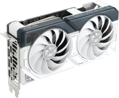 Asus Dual GeForce RTX 4060 Ti White OC Edition - Side