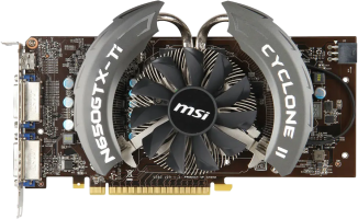 MSI GeForce GTX 650 Ti Power Edition OC - Front
