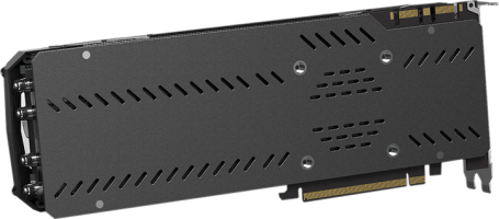 PNY GeForce GTX 1080 TI XLR8 OC - Rear