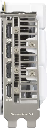 Asus Dual GeForce RTX 5060 Ti White Edition - Outputs