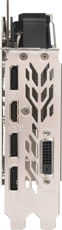 MSI GeForce GTX 1070 Ti Titanium - Outputs