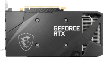 MSI GeForce RTX 3050 VENTUS 2X OC - Rear