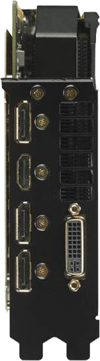 Asus GOLD20TH GTX 980 Platinum - Outputs