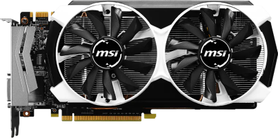 MSI GeForce GTX 960 Armor 2X OC - Front