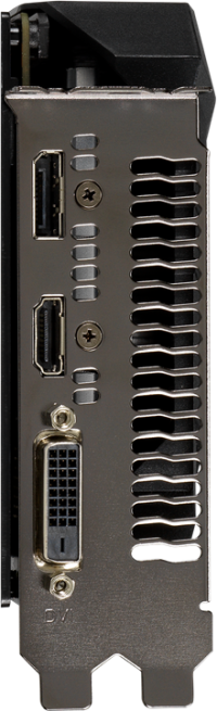 Asus TUF Gaming GeForce GTX 1650 OC Edition - Side