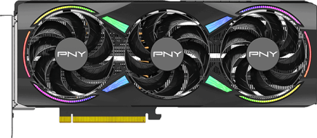 PNY GeForce RTX 5070 Ti EPIC-X RGB Overclocked Triple Fan - Front