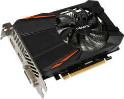 Gigabyte GeForce GTX 1050 Ti D5 - Side