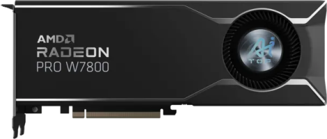 Gigabyte Radeon PRO W7800 AI TOP - Front