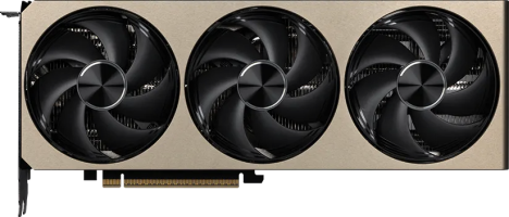 MSI GeForce RTX 5070 Ti INSPIRE 3X OC PLUS - Front