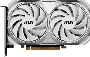 MSI GeForce RTX 4060 VENTUS 2X WHITE OC - Front