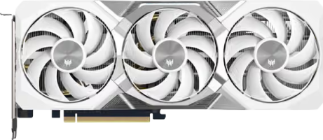 Acer Radeon RX 9070 Predator Bifrost OC White Edition - Front