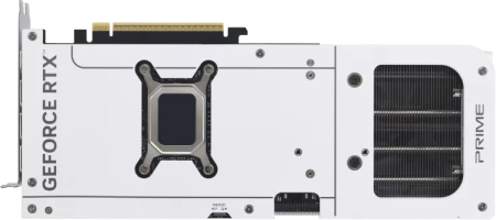 Asus PRIME GeForce RTX 5070 White OC Edition - Rear