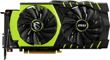 MSI GeForce GTX 960 Gaming 100ME - Front