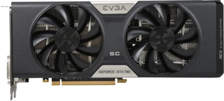 EVGA GTX 780 SC - Front