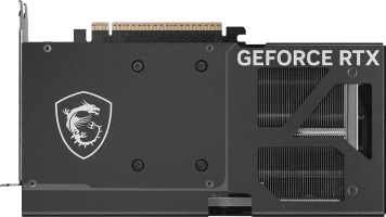 MSI GeForce RTX 5070 VENTUS 2X OC BLACK - Rear