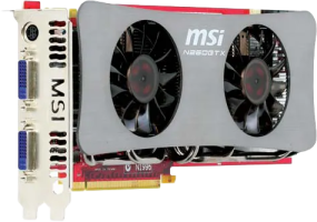 MSI GeForce GTX 260 Twin Frozr - Front