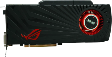 Asus ROG Matrix HD 5870 Platinum - Front